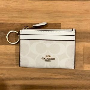 Coach Leather ID Wallet Case